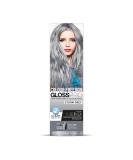 Colour-Freedom Gloss Pro Storm Grey Semi-Permanent Hair Colour 150ml - Vegan Colour Mask with PurePlex | Ammonia-Free, Ultra-Vibrant Shade Lasts 6-10 Washes | Pack of 1 - Buy Online on GoSupps.com