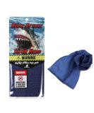 Japanese Exfoliating Washcloth - Back Scrubber for Dead Skin Removal - Exfoliating Towel for Fluffy Foam Lather - Loofah for Women and Men (Blue) - Buy Online on GoSupps.com