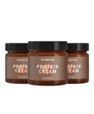 foodspring Protein Cream 3 x 200g High Protein Chocolate Hazelnut Spread with 85% Less Sugar - Buy Online on GoSupps.com