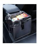 Powerful car garbage can car waste bin waterproof waste container Ousproof car seat bag for garbage black 7ltr capacity 1 piece (1 Pack) - Buy Online on GoSupps.com
