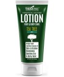 Tea Tree Oil Lotion with Neem Oil for Foot  Body - Helps Soothe Skin Irritation and Fight Body Odor - by Oleavine TheraTree - Buy Online on GoSupps.com