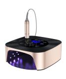 MelodySusie Professional 2-in-1 Nail Drill & Lamp - 30000 RPM, 60W Dryer for Acrylic, Gel & Poly Nails - Salon Quality at Home (Gold) - Buy Online on GoSupps.com