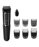 Philips Series 3000 All-in-One Trimmer MG3730/15 - 7-in-1 Versatile Grooming Tool with 11 Length Settings (0.5-16mm) for Face & Hair | International Shipping Available - Buy Online on GoSupps.com