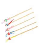 YOYOSTORE 20 Pcs Mix Cute Doll Bamboo Earpick Ear Wax Remover Cleaning Tool - Buy Online on GoSupps.com