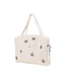 NewDVMMSS Soft Cotton Diaper Bag Carrier | Embroidered Children's Room Storage & Toy Organizers for Outdoor Trips - Buy Online on GoSupps.com