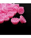 Mulutoo 400 Pcs Eyelashes Extension Volume Lashes Fan Blossom Cups - Pink | Quick Blossom Cup Glue Holder and Lash Organizer Tool for Eyelash Grafting & Nail Art - Buy Online on GoSupps.com