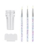 Nail Stamper Kit with Clear French Tip Stamp, 3 Nail Art Pens, and Scrapers - Nail Stamping Accessories for French Nails - Buy Online on GoSupps.com