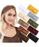10 PCS Non Slip Elastic Women's Headbands for Yoga Workout Running - Multi-colored - Buy Online on GoSupps.com