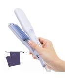 Mini 30mm Crepe Iron | Fast Heating Travel Curling Iron for Waves & Volume | Double Voltage Easter Blue Hair Crimper - Buy Online on GoSupps.com