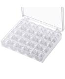 25 Pcs bobbins for Sewing Machine- Eoehro, Sa156 Bobbins, Bobbins Class 15, Sewing Accessories, Plastic Bobbin with Case(1 box) - Buy Online on GoSupps.com