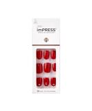 KISS imPRESS Press-On Manicure Kill Heels Short Length Square with PureFit Technology Includes Prep Pad Mini File Cuticle Stick and 30 Fake Nails Kill Heels Small (30 Piece Assortment) - Buy Online on GoSupps.com