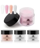 EBANKU Acrylic Powder Set - 4 Professional Colors for Nail Extension & Carving | Long-Lasting Formula, No Lamp Required - Buy Online on GoSupps.com