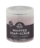 PACHA SOAP French Lavender Whipped Soap Scrub - Luxurious 8 OZ Exfoliating Bath Product for Silky Skin | International Shipping Available - Buy Online on GoSupps.com