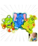 Lisacare Cooling Pads for Children - 3-Set Cold Warm Compresses with Frog Dragon & Elephant Motifs - Non-Toxic & Versatile Cool Packs - Buy Online on GoSupps.com