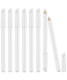 8-Piece 2-in-1 White Nail Pencil Set with Cuticle Pusher - DIY French Art Manicure Supplies - Buy Online on GoSupps.com