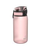 Ion8 Kids Water Bottle 350ml - Leak Proof, BPA Free, Dishwasher Safe - Rose Quartz with Carry Handle and Secure Lock - Buy Online on GoSupps.com