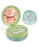 Didatool Leak-Proof Denture Storage Case - Portable & Mirror - Ideal for Travel & Daily Use (Green) - Buy Online on GoSupps.com