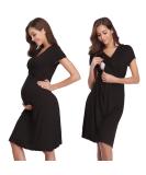 Irdcomps Women's Breastfeeding Nightdress | Maternity Nursing Nightgown - Buy Online on GoSupps.com