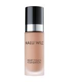 Malu Wilz Velvet Touch Foundation Sand Rose Cake 30ml I Skincare Creme Make -up for flawless complexion I concealed bumps dark circles wrinkles 30 ml (1 Pack) 03_sand ros cake - Buy Online on GoSupps.com