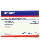 Coverlet Strip Dressings 1" x 3" 100 per Box 100 Count (Pack of 1) - Buy Online on GoSupps.com