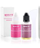 MIILYE Wig Adhesive & Glue Remover Set - Invisible Waterproof Bonding for Lace Front Wigs, Toupees, and Hairpieces - Buy Online on GoSupps.com