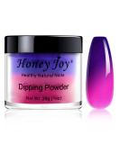 28g/Box Rose and Purple Color Change Dip Powder for Long-lasting Dipping Nails - No UV Light Needed | No.17 - Buy Online on GoSupps.com