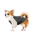 Namsan Dog Sweater for Small Dogs - Winter Warm Fleece with Pick-Up Design | Gray Color Size M - Buy Online on GoSupps.com
