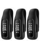 EEweca 3-Pack Clip Case for Fitbit Inspire 3/Inspire 2 - Black (3pcs) | Accessories for Fitbit Inspire 3/2 - Non-Compatible with Inspire, Inspire HR, Ace 2 - Buy Online on GoSupps.com
