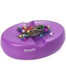 Sizobi Magnetic Sewing Pincushion - Purple Pin Holder & Paper Clip Organizer - Buy Online on GoSupps.com