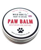 Dog Paw Balm for cracked dry itchy sore paws pads nose balm paw butter soother for dogs moisturises 100% natural soothing paw protector Made in the UK. 60g - Buy Online on GoSupps.com