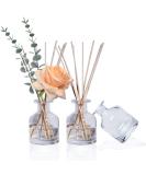 HOSSIAN Reed Diffuser Bottles - Empty Glass Diffuser Bottles 150ml (5 FL Oz) - Set of 3 for Home Fragrance | International Shipping Available - Buy Online on GoSupps.com