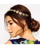 Chicque Boho Gold Head Chain Jewelry for Women - Wedding & Festival Headpiece - Buy Online on GoSupps.com