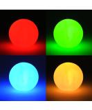 Levandeo LED Color Change Ball - Small Decorative Lamp with Batteries | Luminous Mood Ball 1 Piece - Buy Online on GoSupps.com