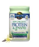 Garden of Life RAW Protein & Greens Organic Plant Formula Vanilla 19.40 oz (550 g) - Buy Online on GoSupps.com