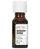 Aura Cacia Mandarin Orange Essential Oil - Pure Botanical Essence 0.5 Fl Oz - Buy Online on GoSupps.com
