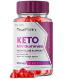 True Form Keto ACV Gummies for Weight Loss Support - Apple Cider Vinegar Extract Supplement - Shark Tank Approved - 60 Gummies - Buy Online on GoSupps.com