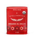 Intelligentsia Coffee Organic El Gallo Light Roast Whole Bean 11oz - Milk Chocolate, Honey, Cola Notes - Buy Online on GoSupps.com
