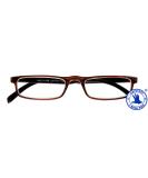 Buy I NEED YOU Half-Line G31100 Plastic Glasses | Spring Technology | Brown-Black | 2.5 Diopters - International Shipping Available - Buy Online on GoSupps.com