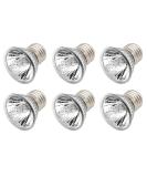 Wooluck 25W Turtle Heat Lamp Bulbs - UVA + UVB Full Spectrum Dimmable Halogen Light for Reptiles & Amphibians (6-Pack) - Buy Online on GoSupps.com