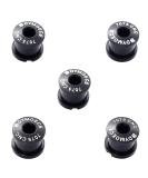 Dymoece 7075 Aluminum Double Chainring Bolts for Road MTB Bike - Black - Buy Online on GoSupps.com