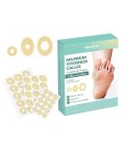 Welnove Corn Cushions for Toes - Water-Resistant Self-Stick Callus Cushions Pain Relief & Protection - 45 Count - Buy Online on GoSupps.com