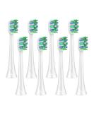 ALTLAU Replacement Toothbrush Heads 8 Pack - Compatible with Philips Sonicare, Click-on Replacement Brush - Buy Online on GoSupps.com