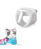 Adjustable Cat Muzzle for Bathing | Breathable Mesh & PVC Protection | Perfect Cat Care Accessory - Buy Online on GoSupps.com