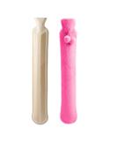 Homealexa Long Hot Water Bottle with Cover UK Soft 2L Large Long Hot Water Bottle for Neck and Shoulder 73 x 14cm Hot Water Bag Kids Hot Water Bottles Neck Long Hot Water Bottle (3-Cute Pink) - Buy Online on GoSupps.com