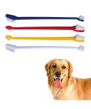 Pack of 4 Double Ended Dog & Cat Dental Oral Care Toothbrush Healthy Pet Grooming Tool Teeth Brush for Dogs Tooth Cleaner Care for Small to Large Dogs Cats - Buy Online on GoSupps.com