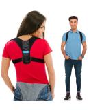 Posture Corrector for Men and Women - Adjustable Back Brace for Upper Back Support - Clavicle Support Device for Thoracic Kyphosis & Shoulder - Neck Pain Relief - Fits Chest Size 35-41 - Buy Online on GoSupps.com