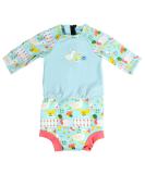 Splash About Happy Nappy Sunsuit Little Ducks 6-14 Months - Best Swimwear for Babies - Buy Online on GoSupps.com