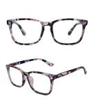 GQUEEN Horn-Rimmed Glasses for Men & Women - UV400 Fake Nerd Glasses | PE2 1 Flower Color - Stylish & Trendy - Buy Online on GoSupps.com