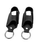 2pcs PU Leather Asthma Inhaler Holder Portable Asthma Inhaler Holder Case with Clip for Home Work or Travel (Black) - Buy Online on GoSupps.com