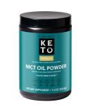 Perfect Keto MCT Oil C8 Powder - Coconut Medium Chain Triglycerides for Clean Energy - Non-Dairy Ketogenic Coffee Creamer - Boost Ketones - Vanilla Flavor - Buy Online on GoSupps.com